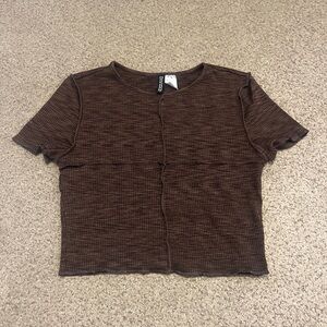 H&M Brown Top